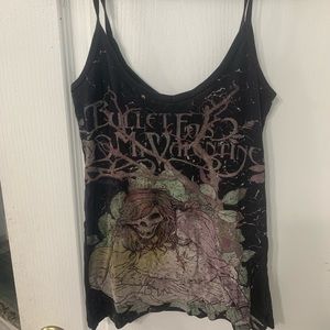 Band tank top. Bullet for my valentine.